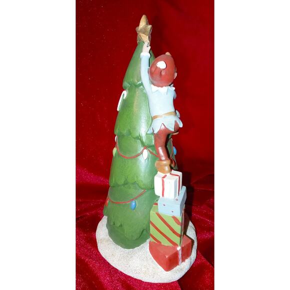 Kathy Irleland Home By Gorham Once Upon A Christmas Elf Tree Decoration Figurine - Picture 4 of 6